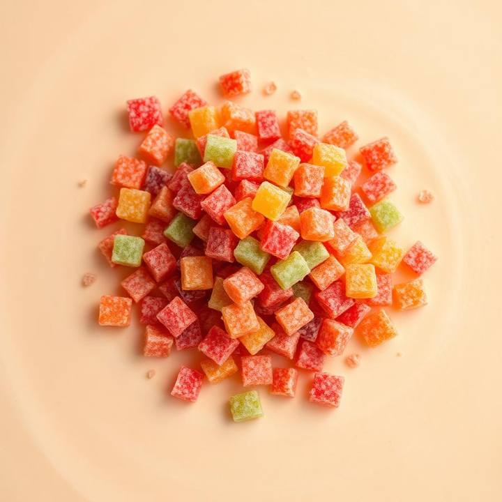 Freeze-dried rainbow candy made to order in Laredo